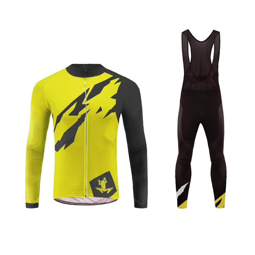 UGLY FROG CCKT01 Sports et Loisirs Combinaison Cycliste Maillot + Cuissard A Manche Courte/Longue pour Homme