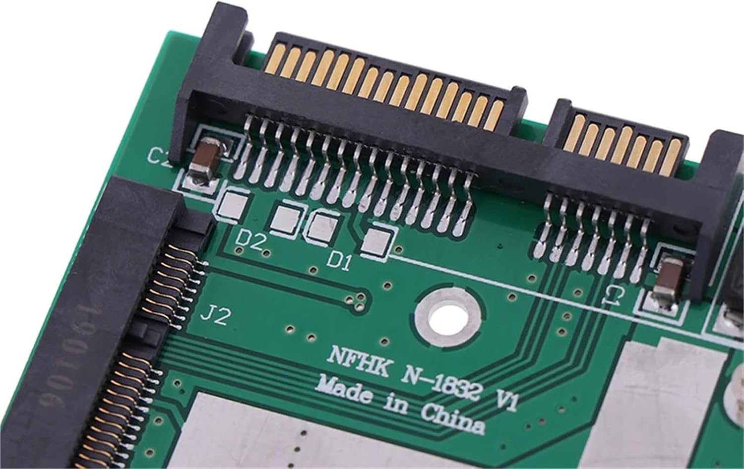 MSATA SSD to 2.5'' SATA 6.0gps Adapter Converter Card Module Board Mini Pcie