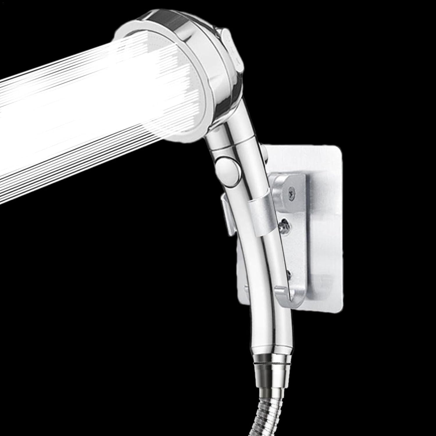 High Pressure Handheld Shower Head High Flow Hand Held Showerhead 3