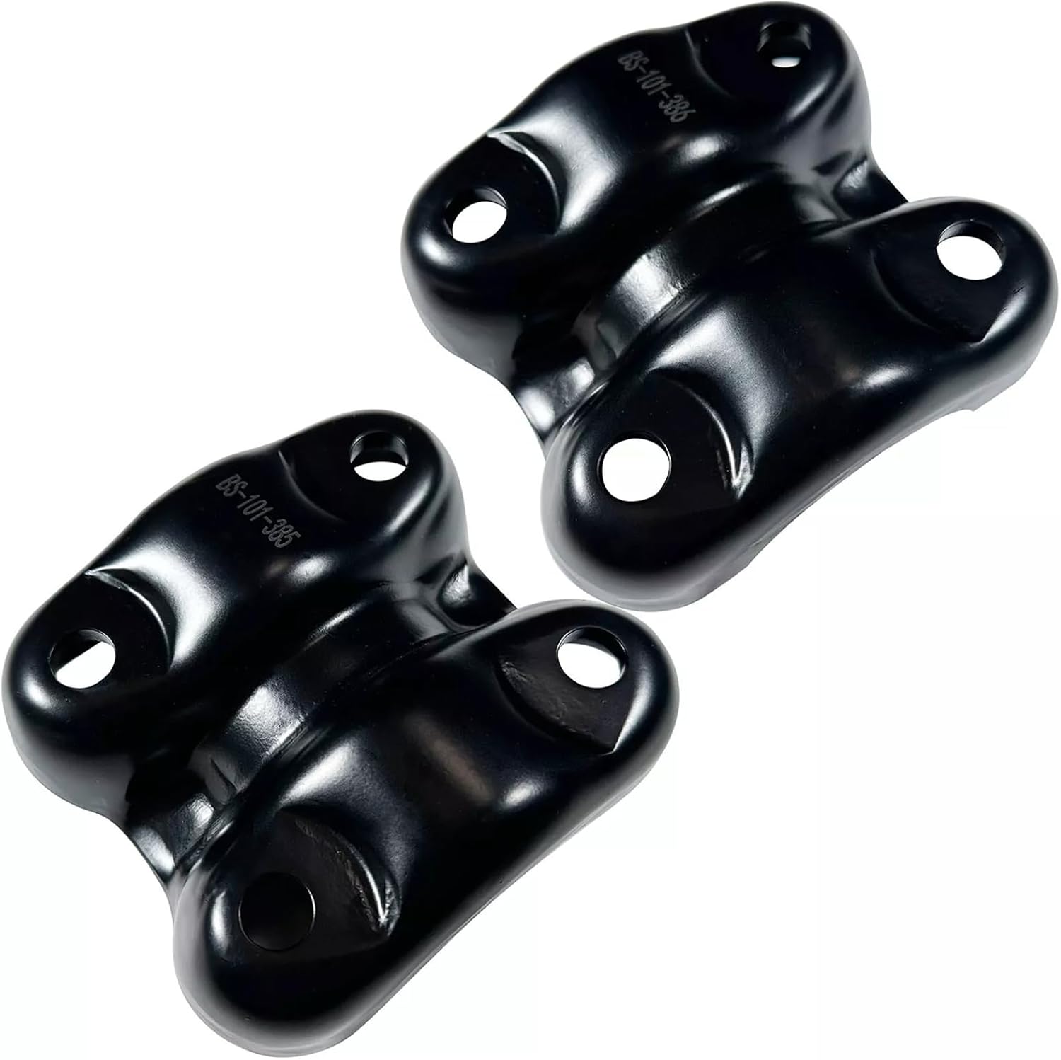 Rear Axle U Bolt Plate Right & Left Side Compatible with 1988-1998 Chevy GMC C/K 1500 Sierra for 1992-2000 Yukon Tahoe