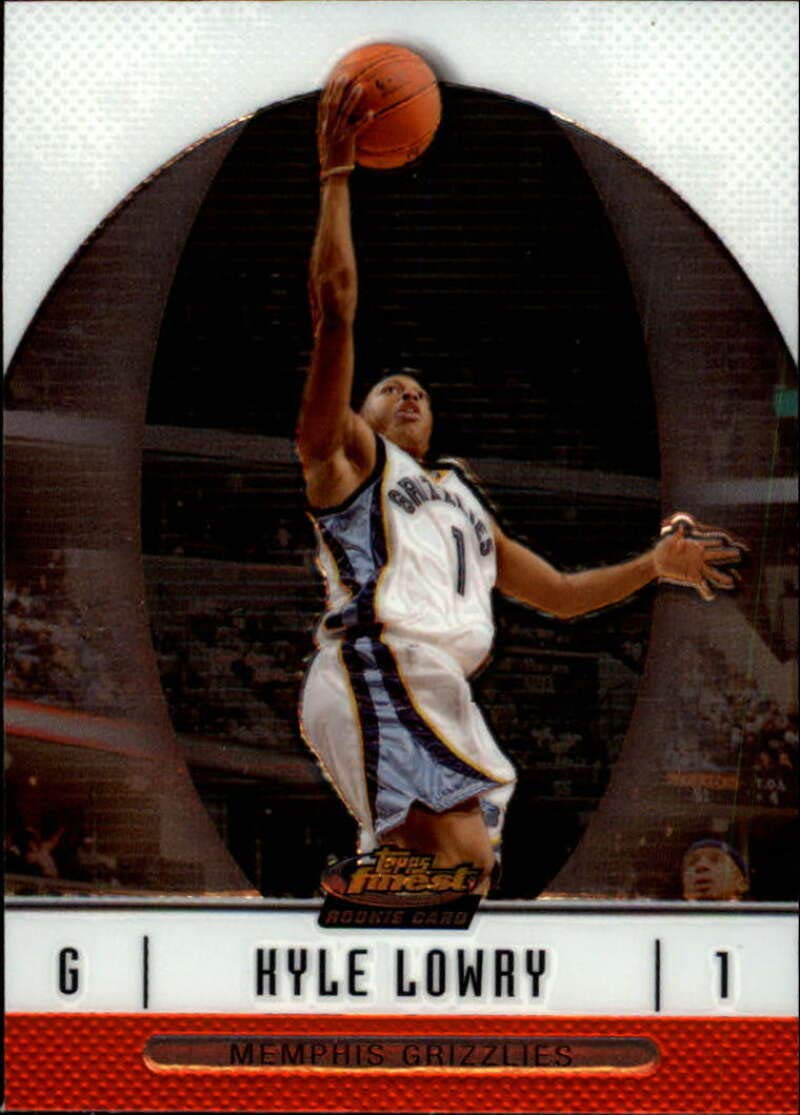 Amazon.com: 2006-07 Finest Basketball #58 Kyle Lowry RC Memphis 