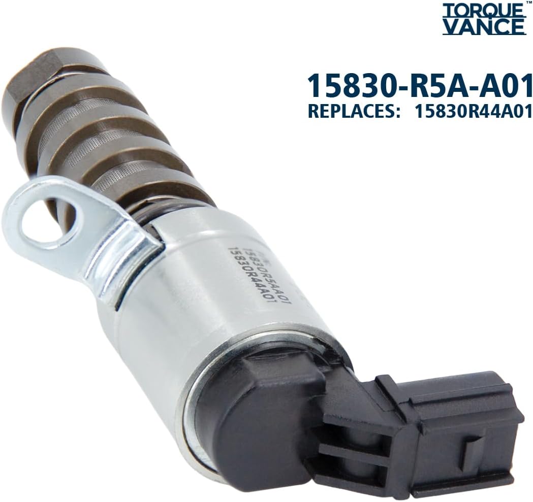 Variable Valve Timing Solenoid Campatible with Honda Accord 2008-2012, 2012-2014 CR-V, 2012-2015 Crosstour, Replace 15830R44A01, 15830R5AA01