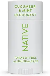Native Desodorante limpo sem alumínio com ingredientes derivados naturais, controle de odor 72HR | Desodorante para mulheres e homens, com bicarbonato de sódio, óleo de coco, manteiga de karité |