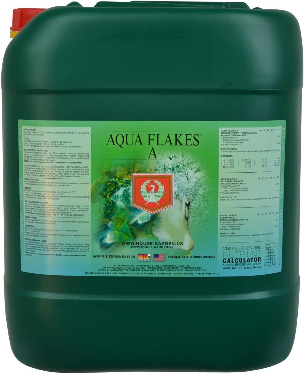 Aqua Flakes Part A - 20 Liter