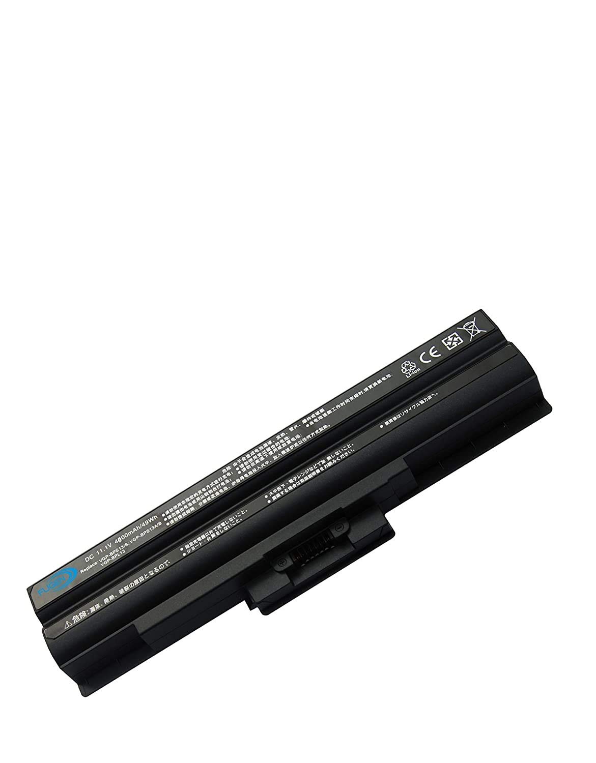 Fugen Laptop Battery BPS 13, VGP-BPS13 for Sony Vaio VGN-SR, VGN-SW, VGN-FW (Black) (B07BDGNGNW) Amazon Price History, Amazon Price Tracker