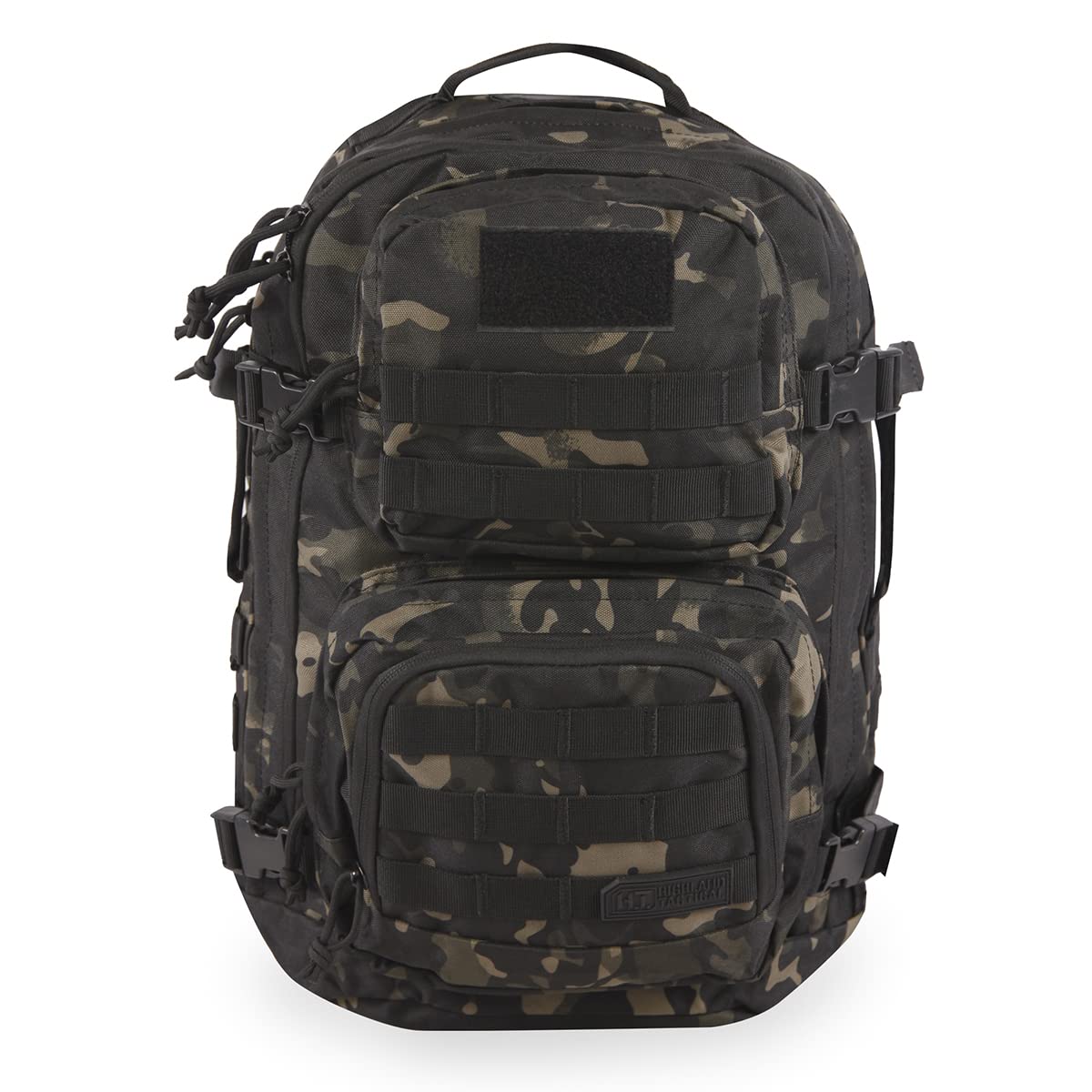 HIGHLAND TACTICAL Men's Major, Black Urban CAMO, One_Size