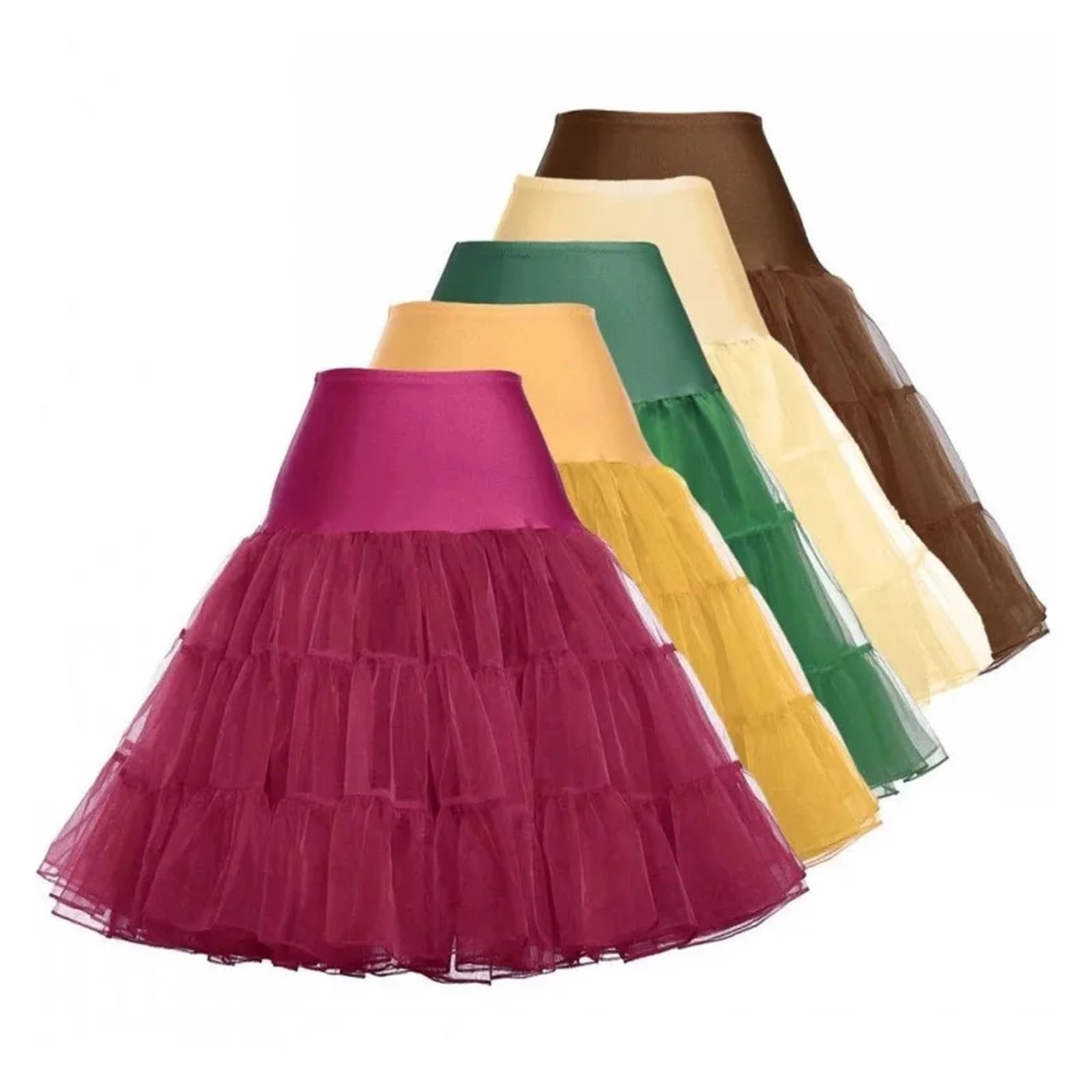Sottogonna Sottoveste da sposa vintage, for cosplay, abito rockabilly, crinolina for donna, sottogonna, tutù Petticoat Donna