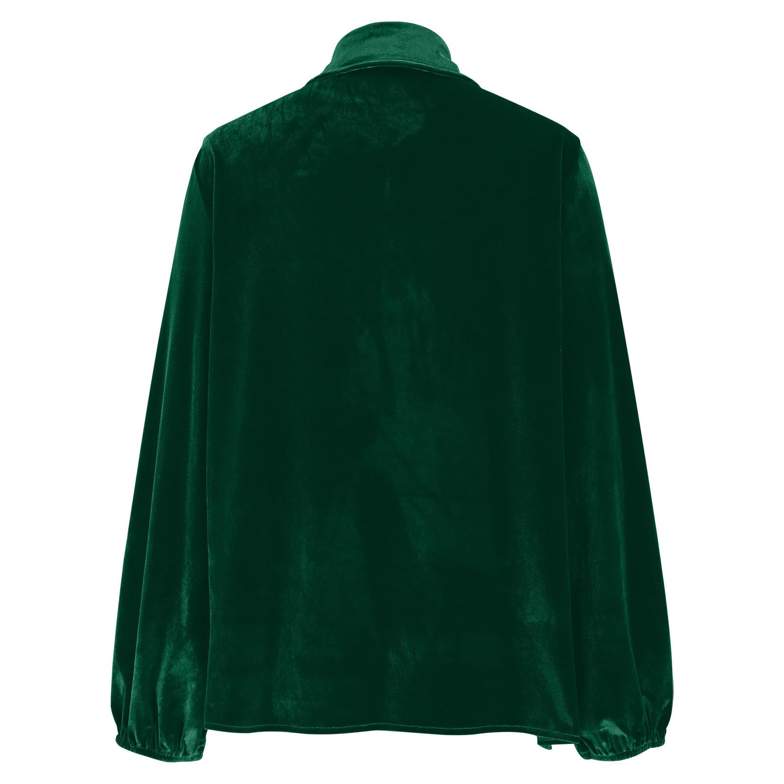 KHIRVWL Top Donna in Velluto Unito Scollo a V Maniche Lunghe con Bottoni Blusa Glitter Casual Cerimonia Maglia Brillantini Tops Capodanno da Sera Maglione con Paillettes Donna per Feste e Serate