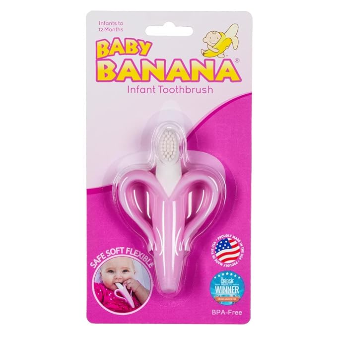 Baby Banana The Original Toothbrush Training Teether Toy