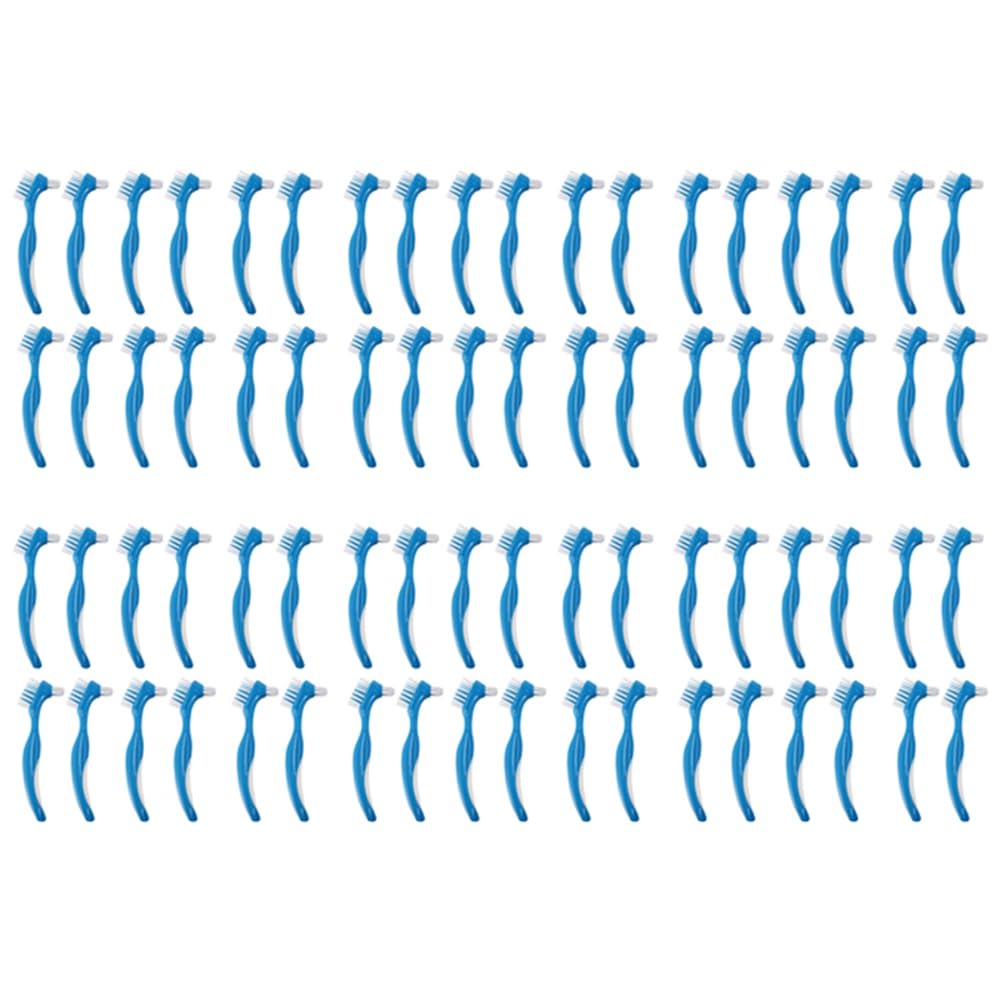 72 Pack Szczoteczka do Protez Szczoteczka do Czyszczenia Twardych Protez Szczoteczka do Zębów Szczoteczka do Zębów