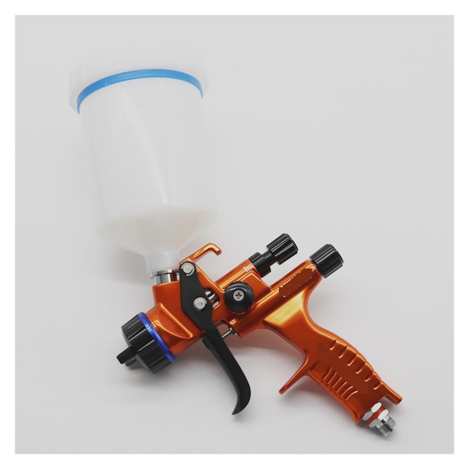 Pistola de Pintura, Pistola pulverizadora de 1,3 MM con regulador de aire y filtro de aire, pistola de pintura a base de agua, aerógrafo, pistola pulverizadora de pintura profesional | Oranje