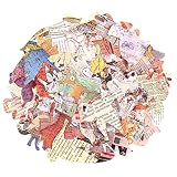 Value Pack: 120 piezas en total, 4 tipos de temas, cada uno contiene 30 piezas de diferentes diseños vintage.