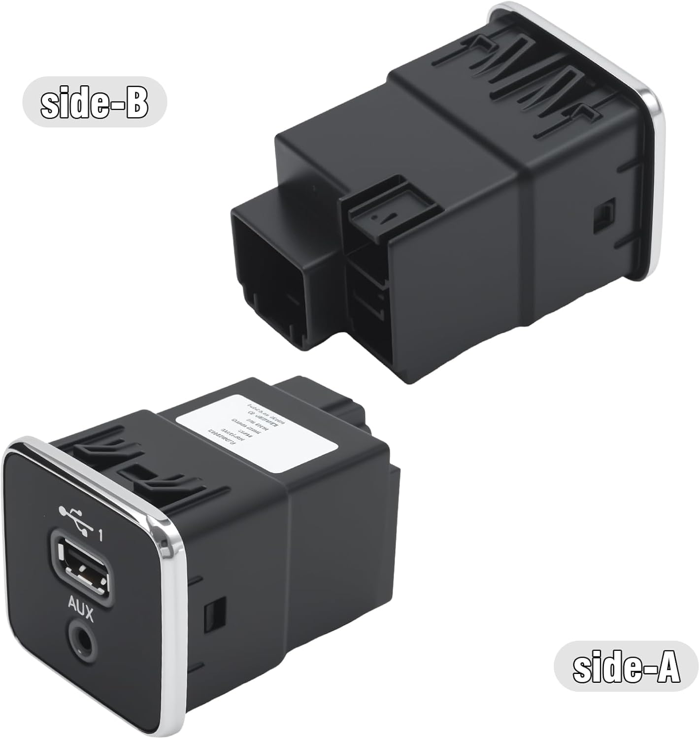 5xg28dx9ad Compass USB AUX Charging Port Socket AUX/USB, Replacement for Jeep Cherokee 2017-2021 Dodge Mopar,53224228 5XG28DX9AD 53223309 60927870 5XG28DX8AA