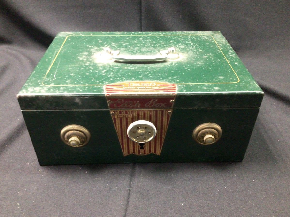 鍵あり】TOHO 手提げ金庫 CASH BOXポータブルキャッシュボックス