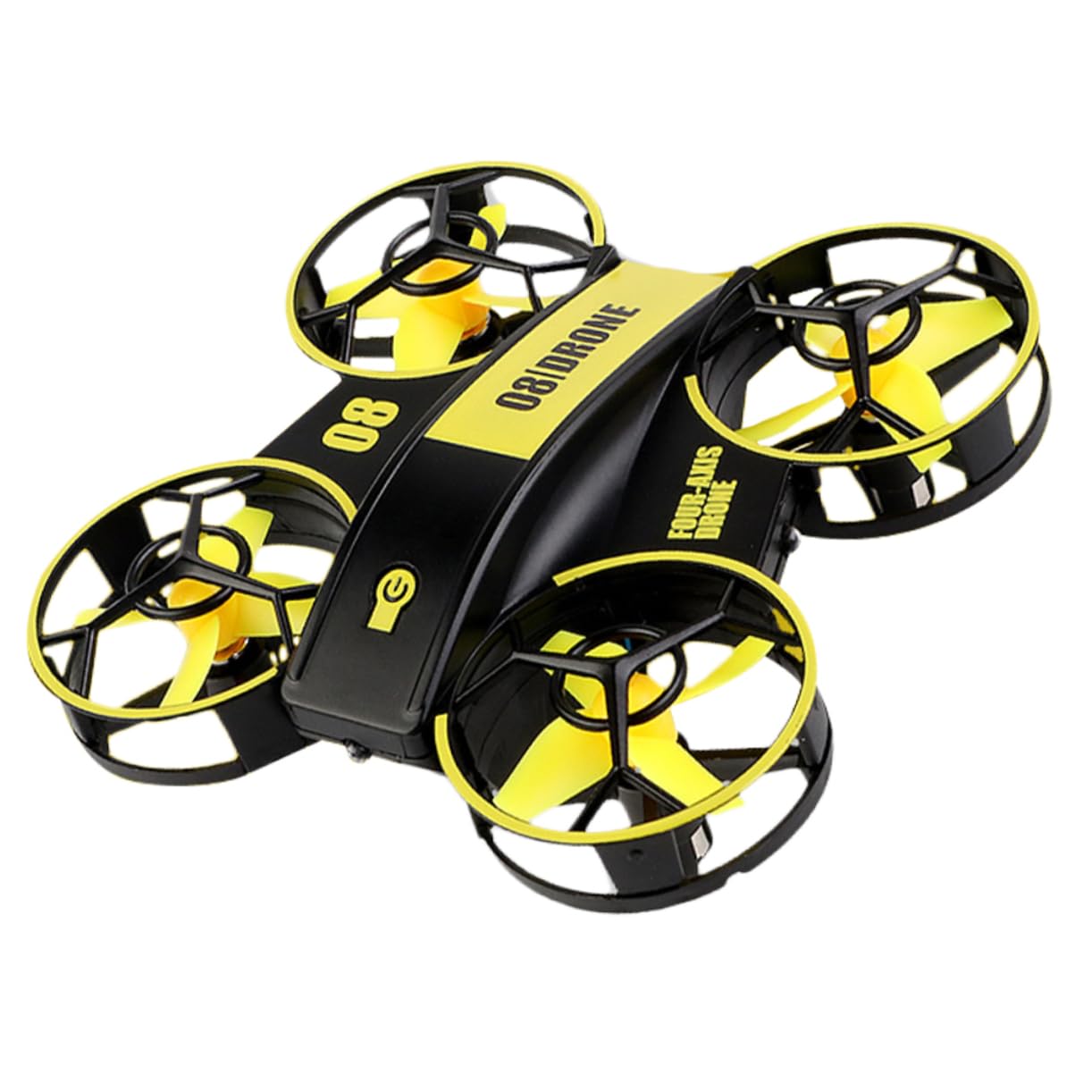 TOYANDONA Mini Dron Rc para Adultos Diseño de Protección Total y Batería Modular de 3.7v 300mah Adecuado para Vuelo la Oscuridad y Maniobras de Rotación