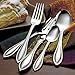 Oneida American Harmony 20 Piece Everyday Flatware, Service for 4, 18/0 Stainless Steel, Silverware Set, Dishwasher Safe, Silver