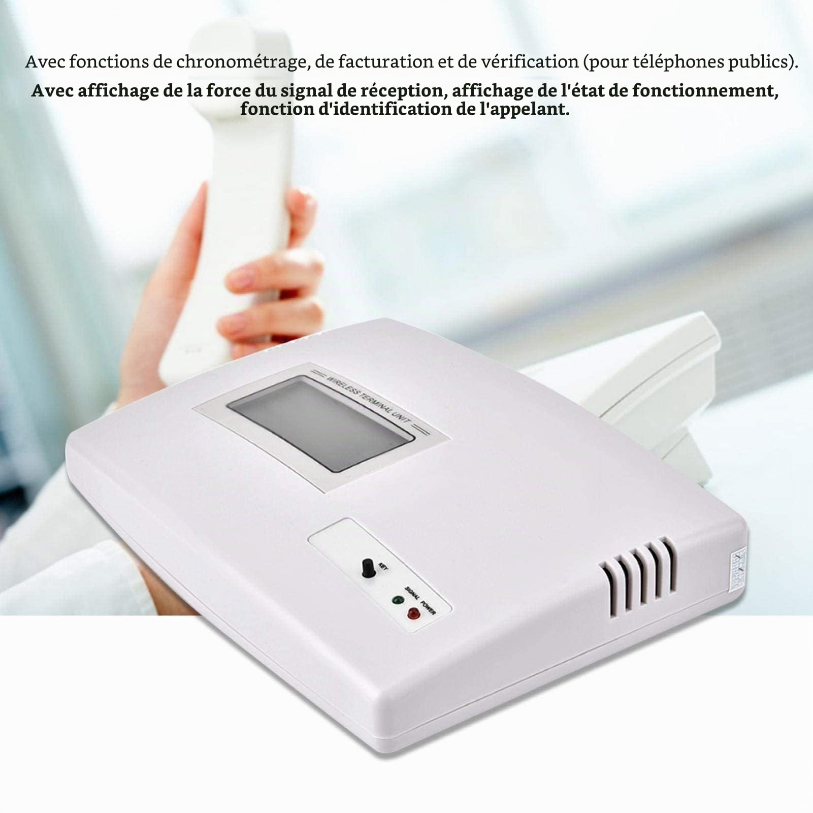 Sans fil Terminal GSM Caller Alarme Bureau 100-240V (Quad bande, UE (100-240 V))