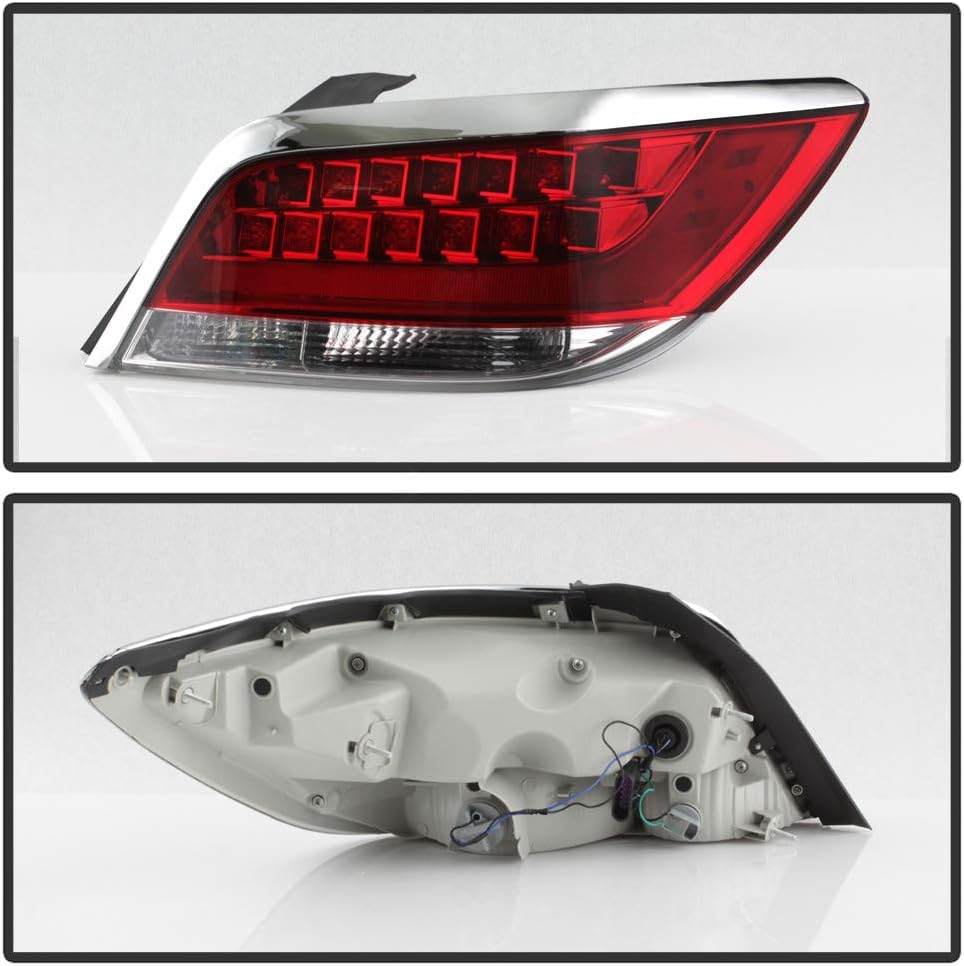 ACANII - For 2010 2011 2012 2013 Buick LaCrosse LED Tail Light Brake Lamp Replacement Right Passenger Side Taillight