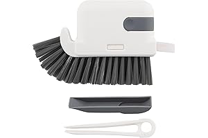 3 in 1 Crevice Cleaning Brush for Window or Sliding Glass Door Track Cleaning