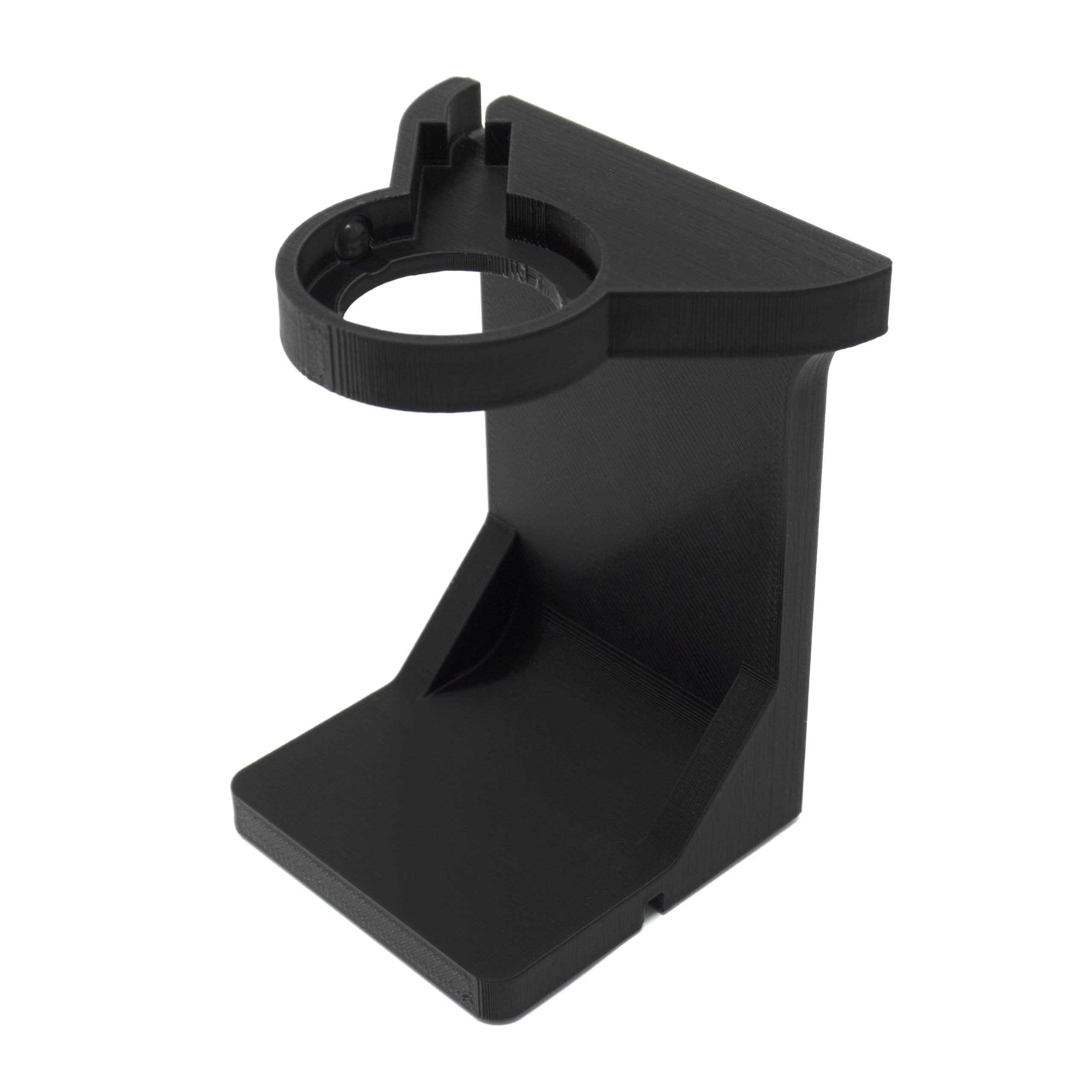 Kube3d Charging Stand Compatible with: Tag Heuer Connected Smart Watch (Generation 1, 2, 3) Charging Dock Charge Station Holder Night Stand – 3D Printed Plastic (Generation 3, 45mm, Black)