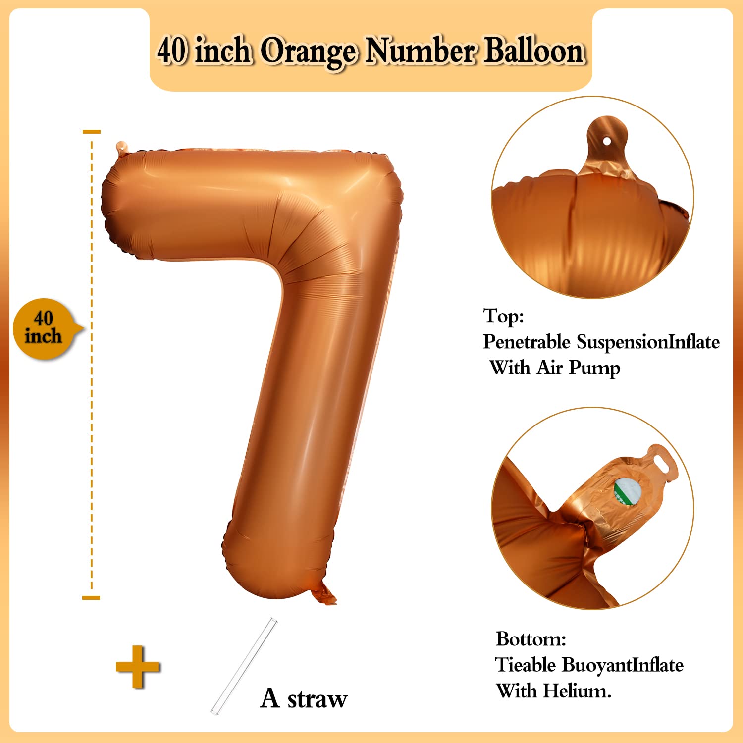 Red 0 balloon 40 Inch Giant Helium Foil Number 0 to 9 Red Balloon Birthday Wedding Party Digital Decorations (Number 0) — view 76