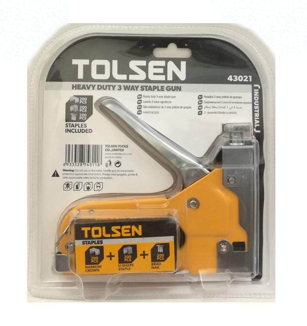 Tolsen Industrial All Steel Staple Gun Tacker (414mm, 5/32"9/16") 43 Tolsen Tools