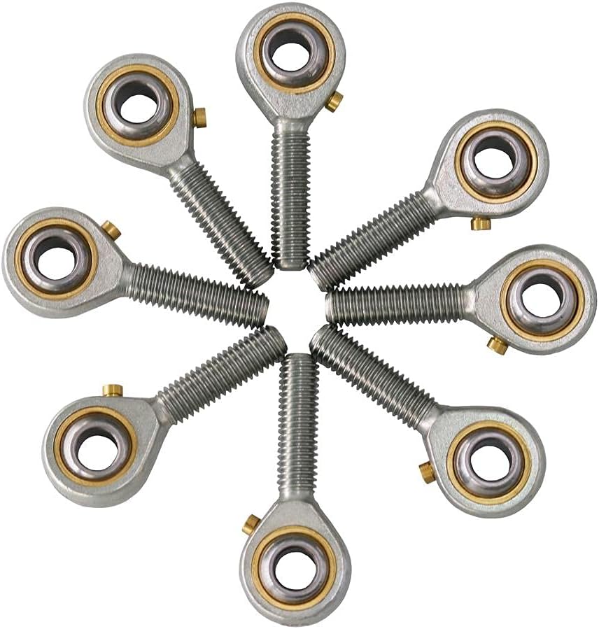 4Pcs POSB3 Inch Rod End Bearing 1032 Male Thread Heim