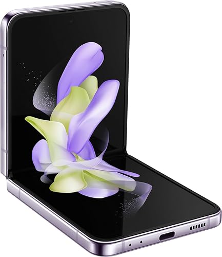 Miniatura 2 de SAMSUNG Galaxy Z Flip 4 Desbloqueado de fábrica SM-F721U1 256GB Bora Purple (Renovado)