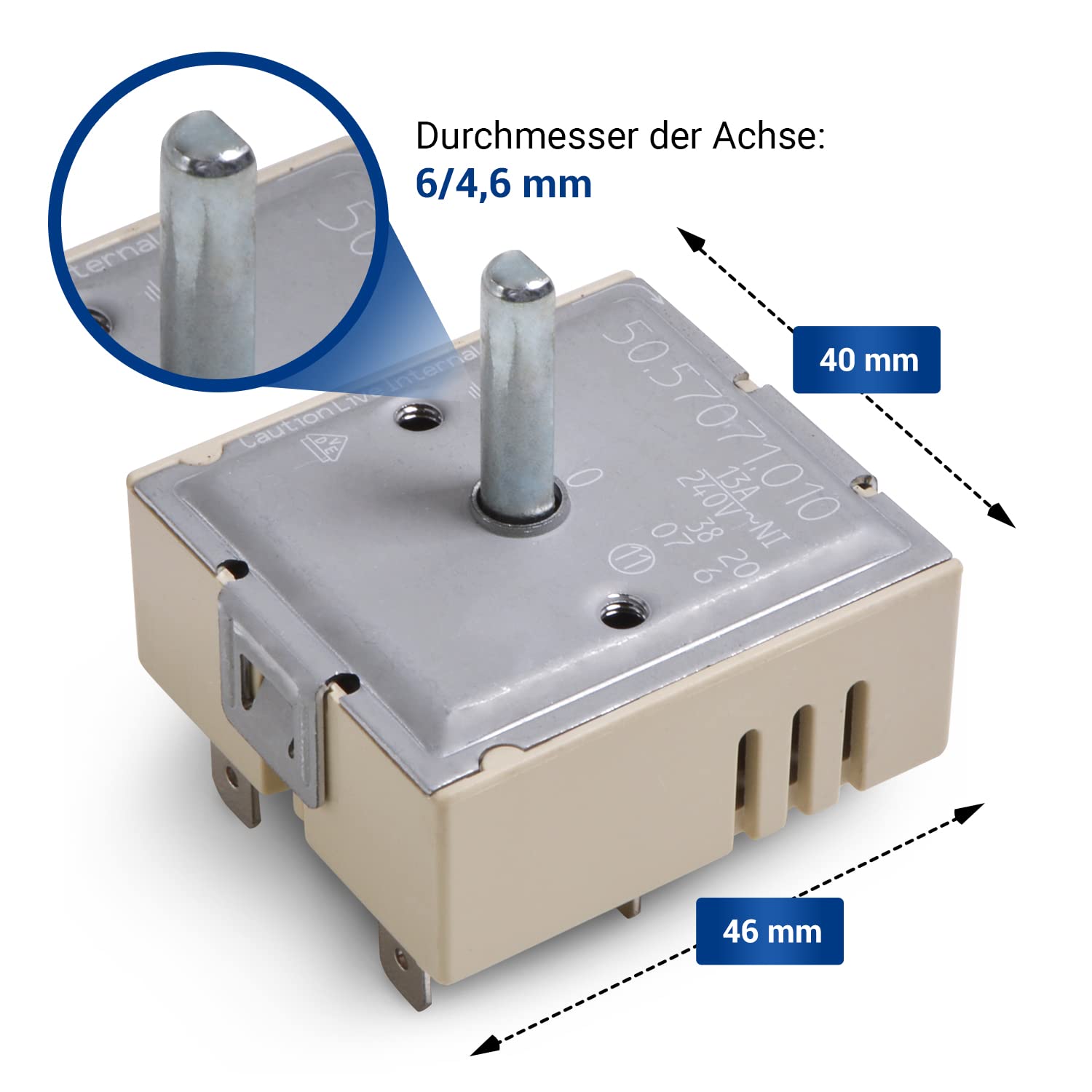 Regolatore Di Energia VIOKS Per EGO 50.57071.010 - Ricambio Per Piani Cottura AEG, Electrolux, Candy - Foto 2