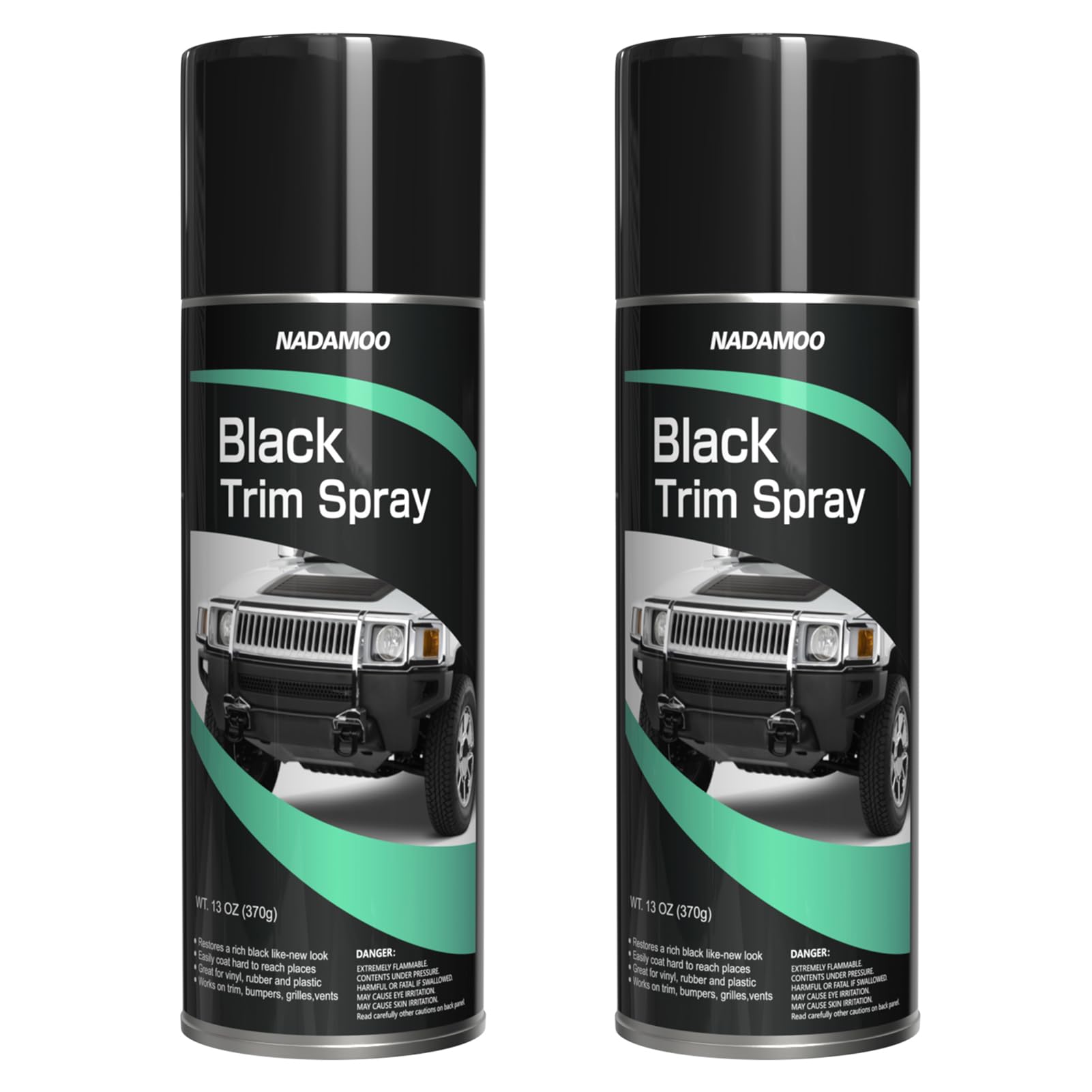 NADAMOO Automotive Black Trim Spray Paint