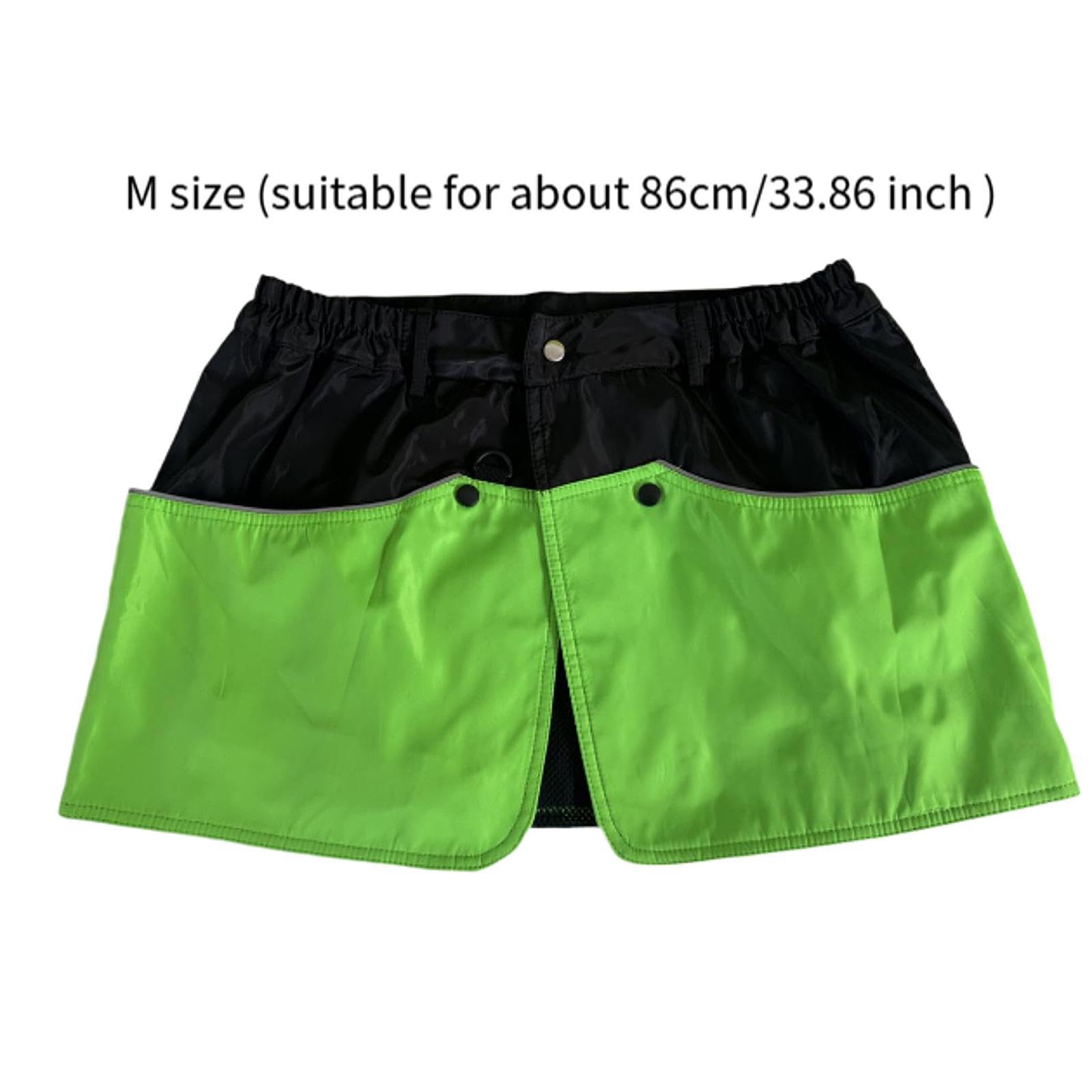 Hundetraining Schürze mit Taschen wasserfeste robuste Hunde Handler Kleidung, Green M