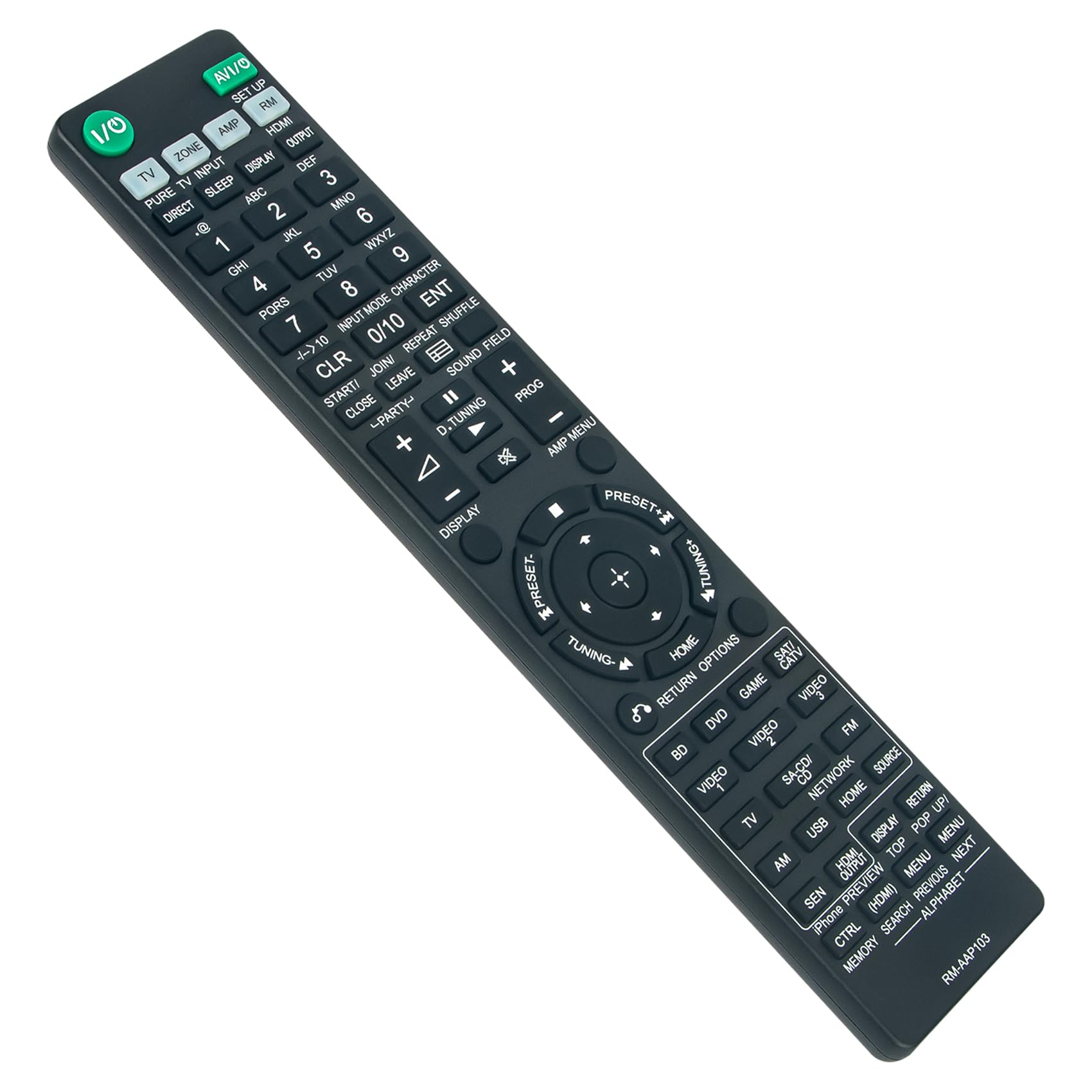 AULCMEET RM-AAP103 Telecomando Sostituzione per Sony
