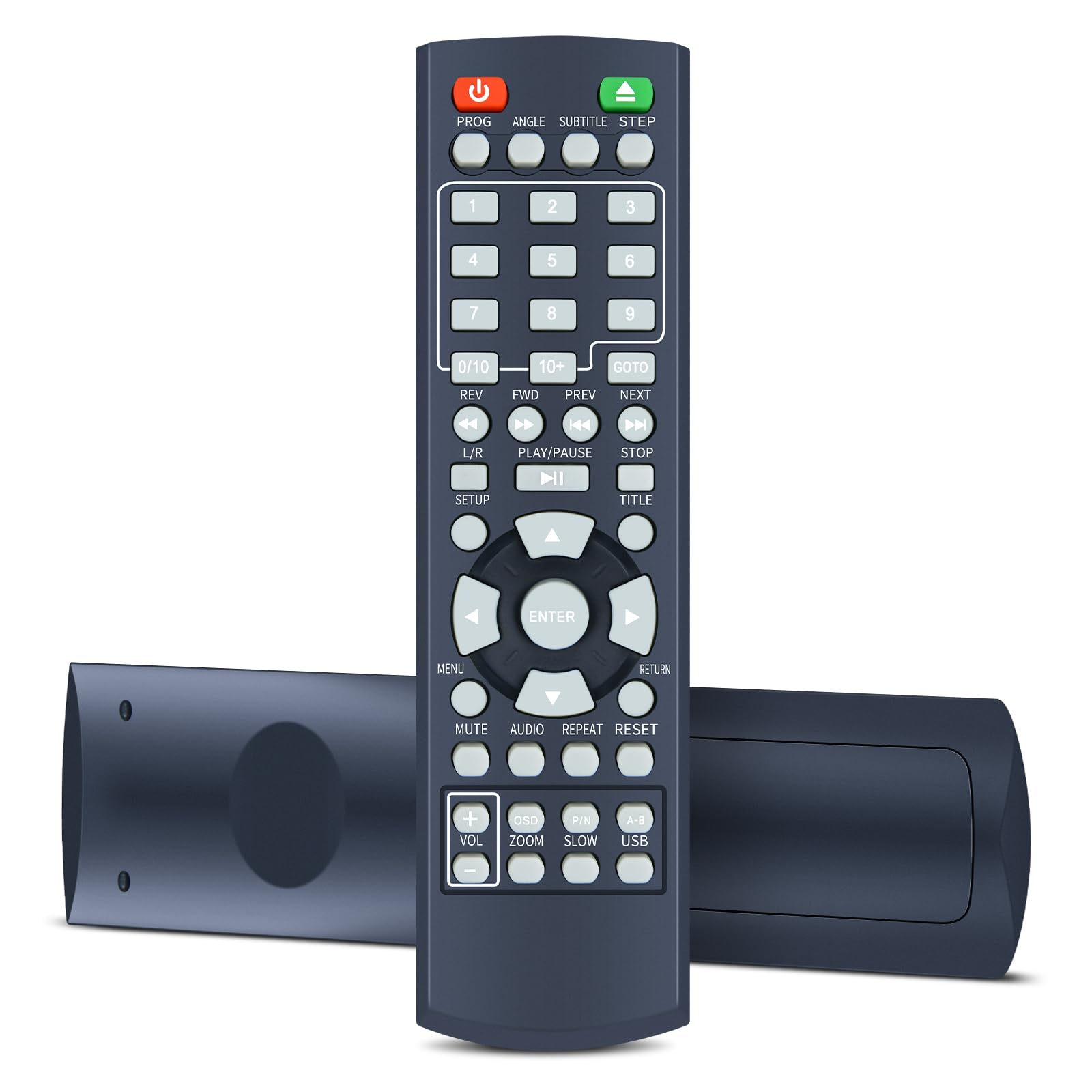 XL-6046 Replacement Remote Control for Onn DVD Player LR03100008761 100093892 ONA18DP001 ONA19DP005 100008761OA ONA18DP001