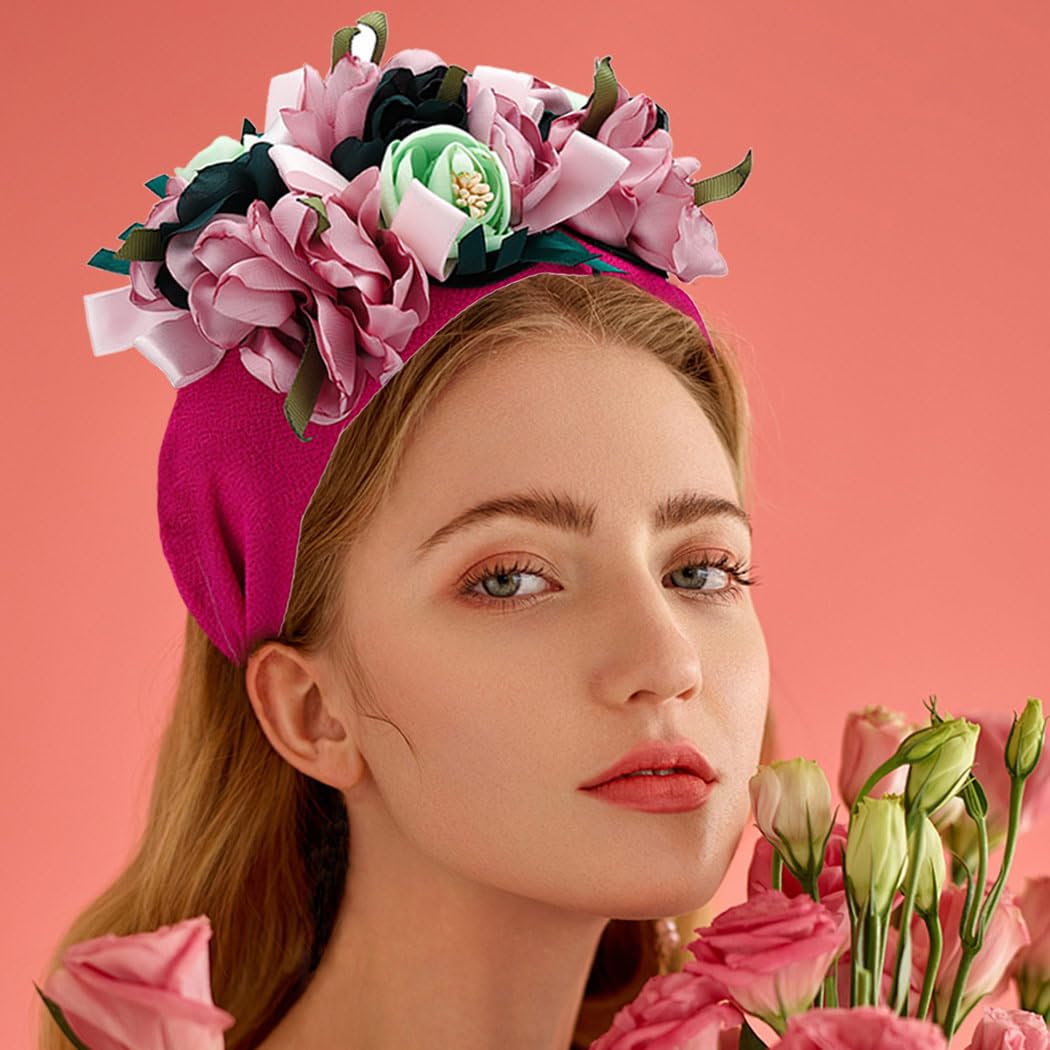 Amazon.com : Coridy Boho Wide Headbands for Women Handmade  display picture 1