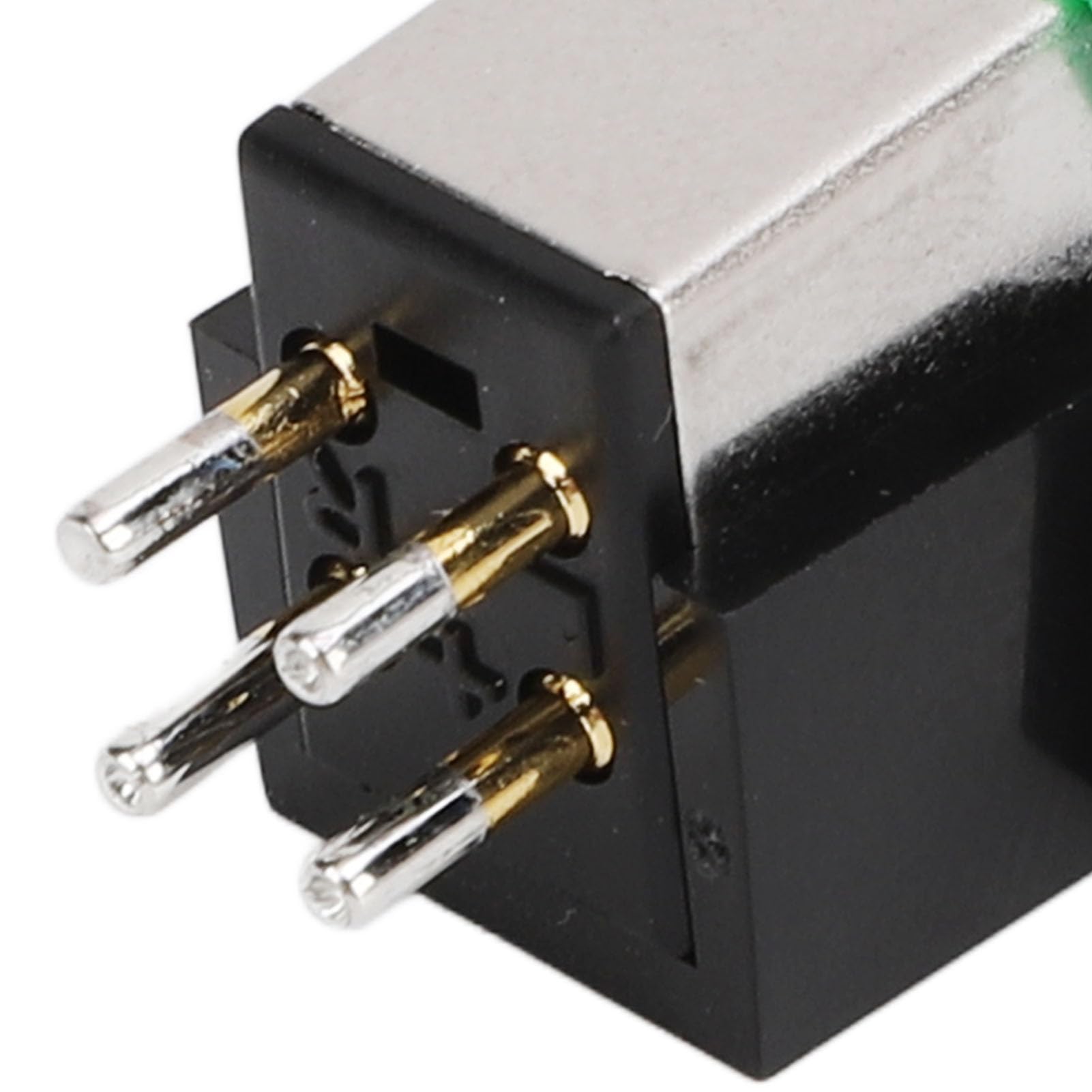 AMONIDA Cartucho Giratorio con Imán Móvil VM95E, Lápiz óptico de para Audiófilos, Barra de Aguja de Aluminio de Frecuencia de 20-22000Hz, 1 Paquete
