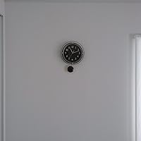 Amazon.co.jp: リズム(RHYTHM) 掛け時計 電波 アナログ 振り子