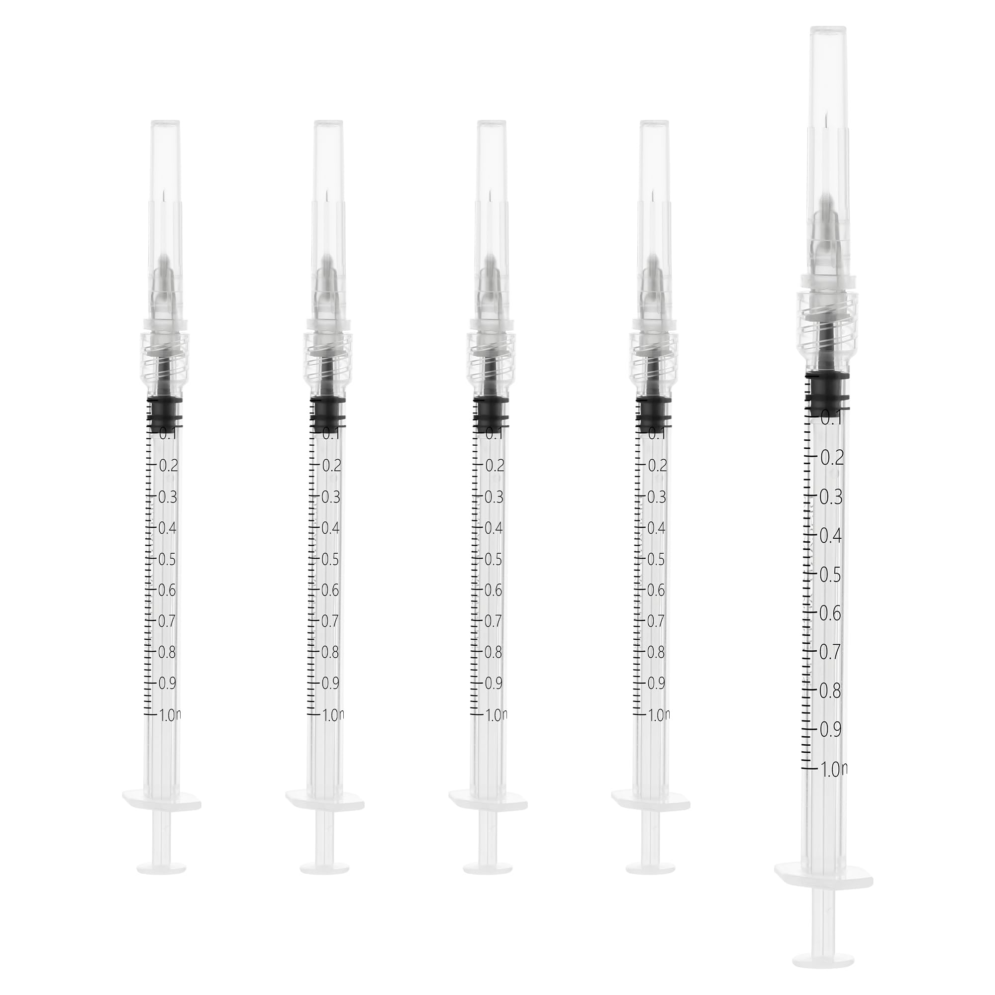 Disposable Syringe for Scientific Labs, Individually Wrapped (1ml 25Ga 1" Luer Slip, Count, 20.0) — Amazon image 7