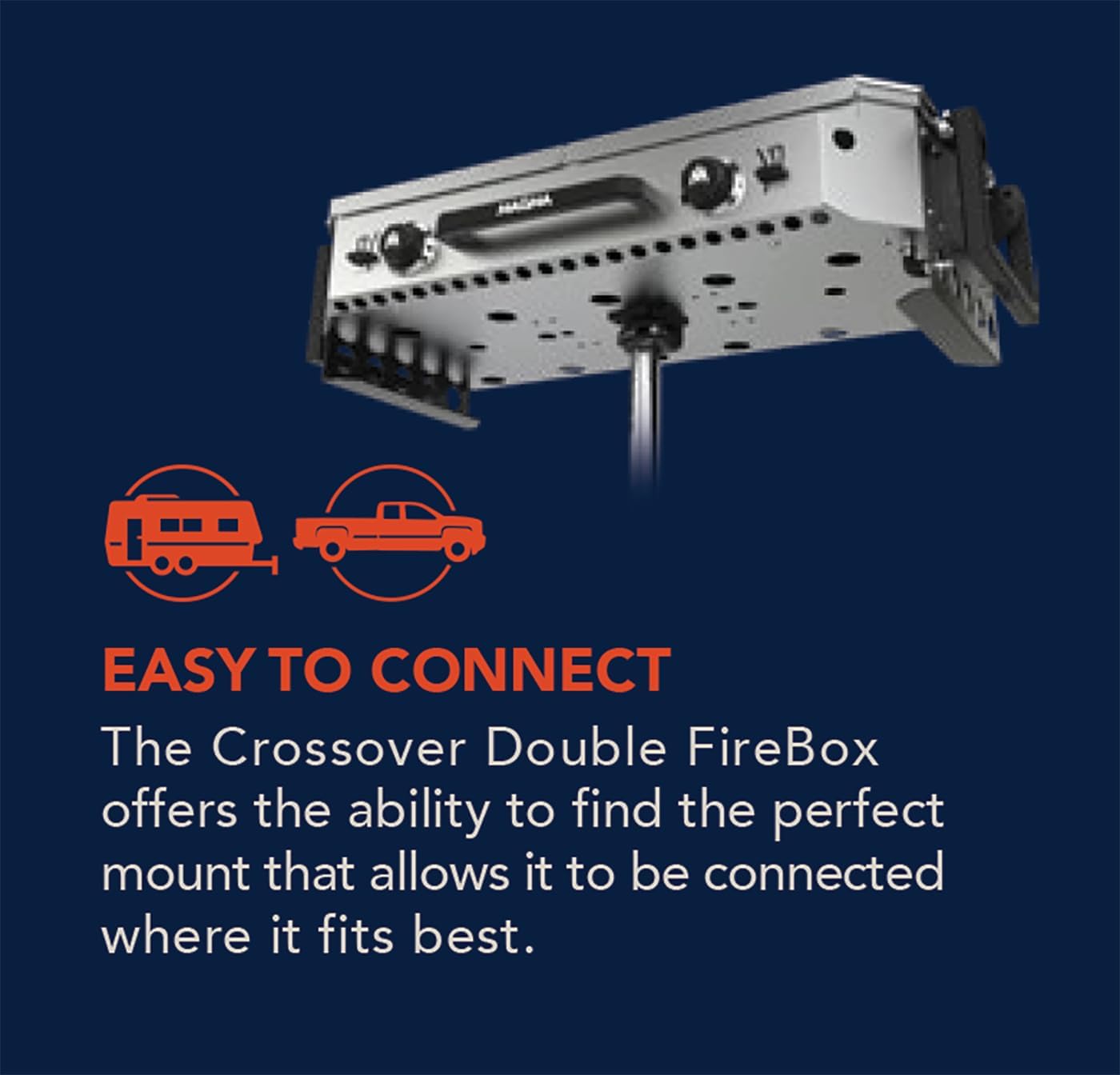 MAGMA Products, Double Burner Firebox, Crossover Series, CO10-102