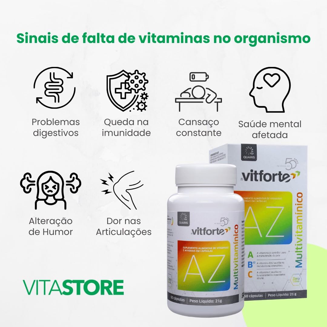 3 Vitforte Multivitamínico A-z Saúde Energia 180 Cp em promoção! Veja a oferta e mais achadinhos de Vitaminas & Suplementos 4 Hoje é o melhor dia para comprar 3 Vitforte Multivitamínico A-z Saúde Energia 180 Cp com aquele preço maroto! Promoção! Aproveite a oferta! 4