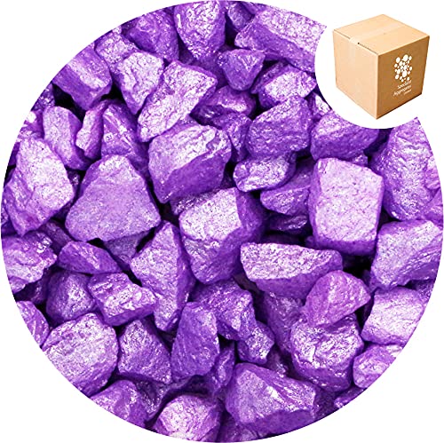 Specialist Aggregates ® - 15kg Aspen Silk - Lavender - Decorative Gravel/Stones | Weddings | Events | Memorials | Photography | Home | Garden | Vases | Art | Craft | 14 COLOURS | UK Manufacturer
