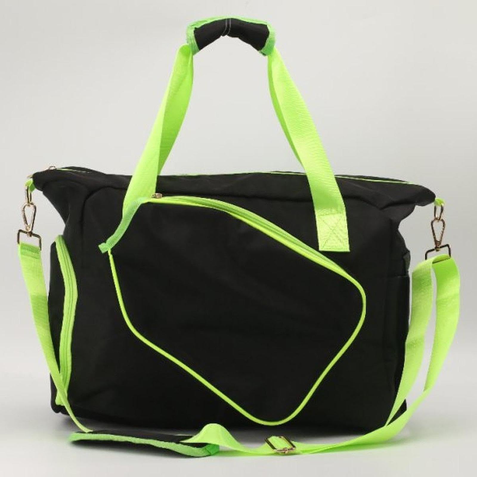 Borsa da Tennis spaziosa per 2 Racchette, Borsa Sportiva, da Badminton per Fitness e Tempo Libero, Accessori per Racchetta da Badminton, Palline, da Tennis, a Tracolla
