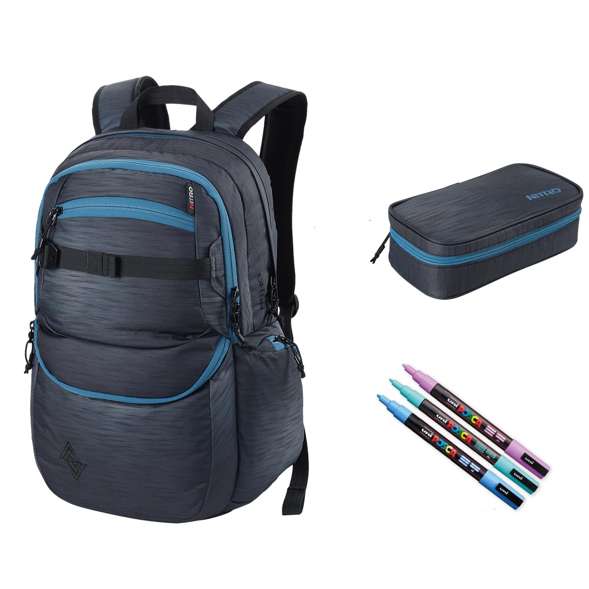 Nitro Future Hero Set inkl. Pencil Case XL & POSCA Creative Marker