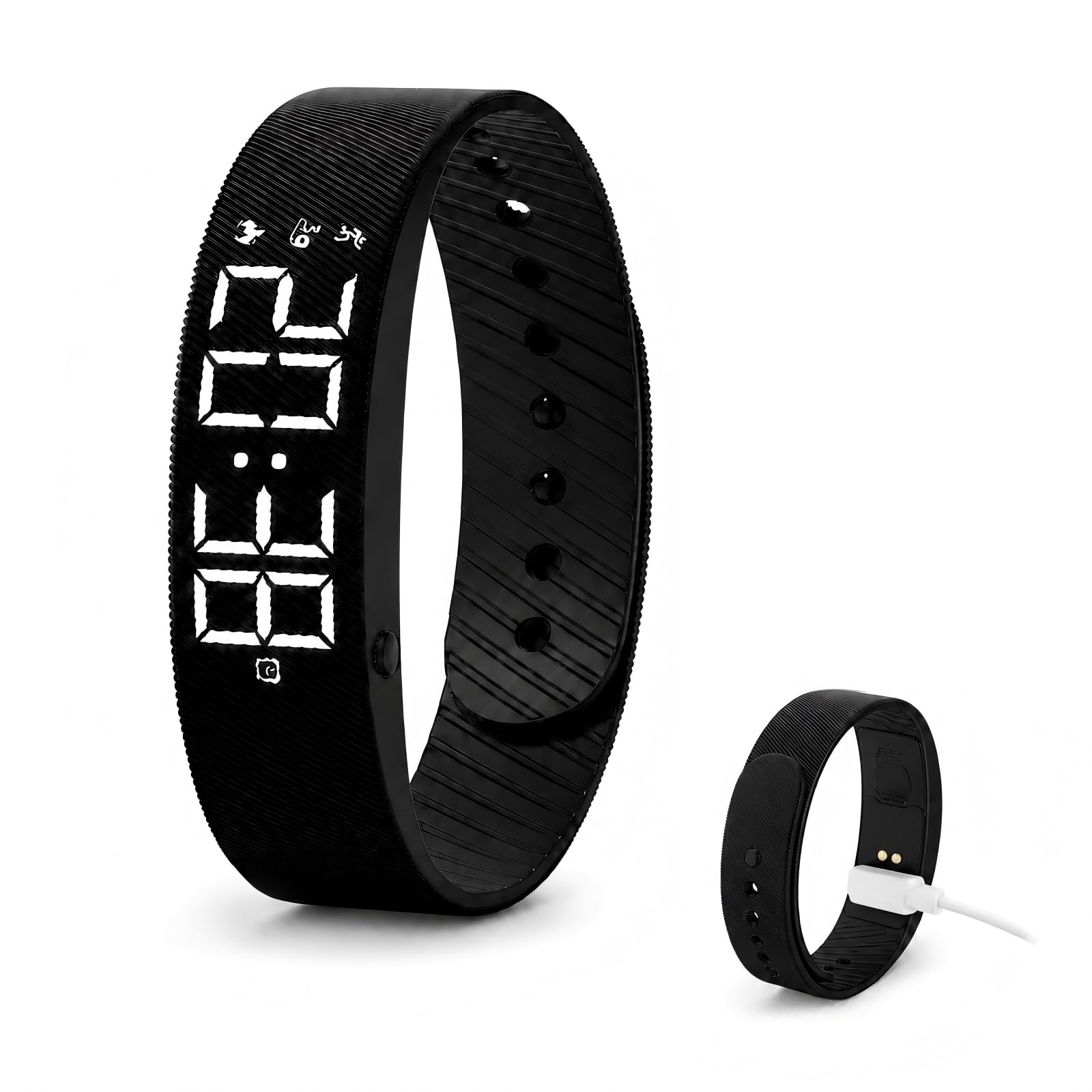 Photo 1 of VIKECAT Vibrating Alarm Wristband for Heavy Sleepers, Magnetic Charging