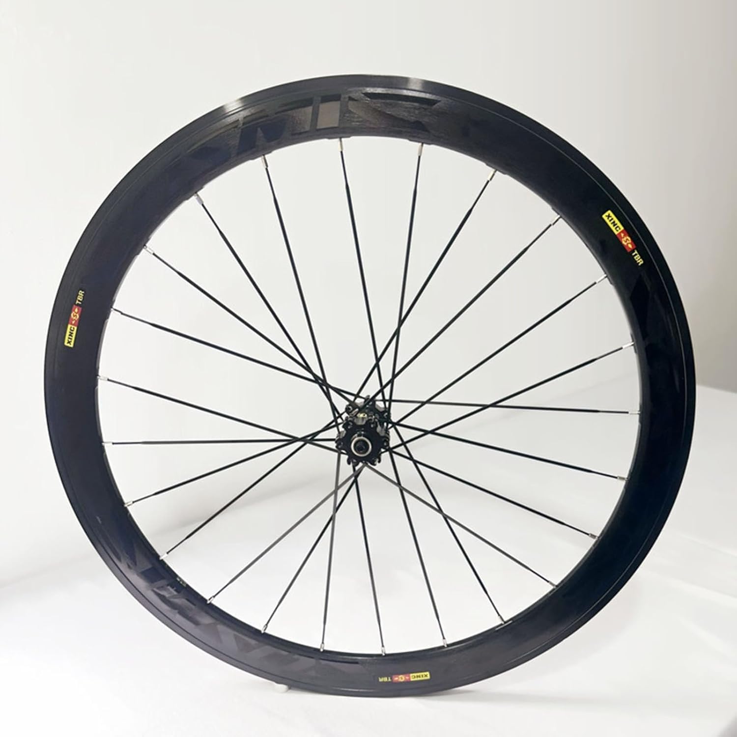 Bicicleta De Carretera 700C Juego De Ruedas Altura40/ 50Mm Aleación De Aluminio Llanta Freno De Disco Liberación Rápida 8/9/10/11Velocidad 24 Hoyos Rueda Delantera Y Trasera,2380g