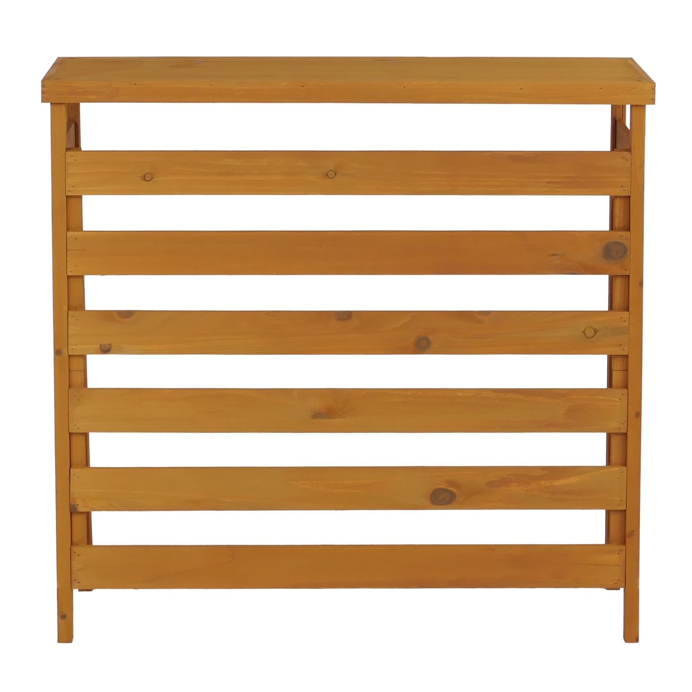 Mendler Copertura per impianto di climatizzatore/Pompa Calore HWC-Q15, Rivestimento in Legno MVG 78x84x32 cm - Naturale