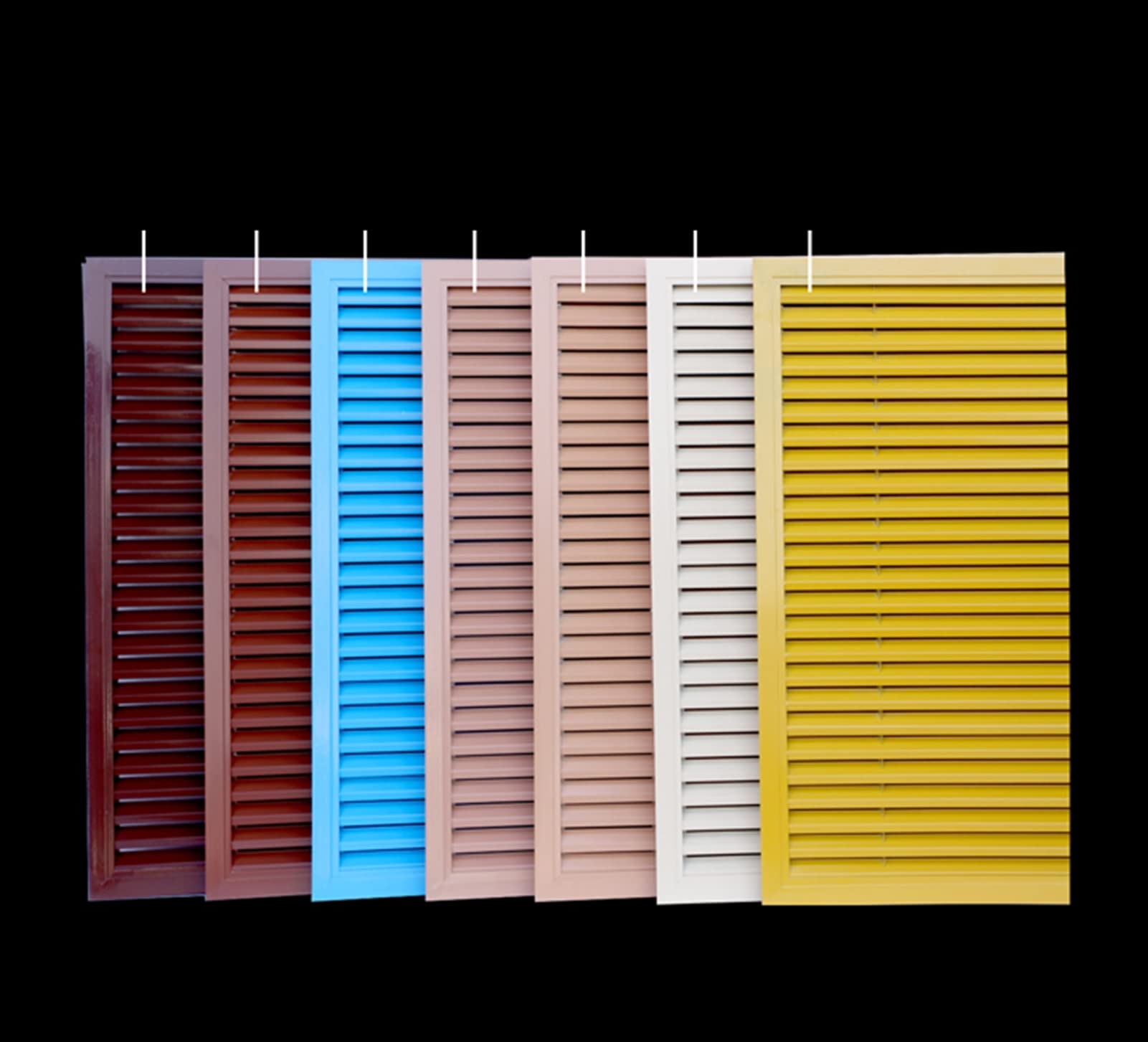 Liveinu Vierkante Vent Cover & Diffuser Air Return HVAC Ventilatie Grille Floor Vent Covers Heavy Duty Floor Register Covers voor Floor Zijwand/Plafond Register Wit 15.7 x15.7 Inch