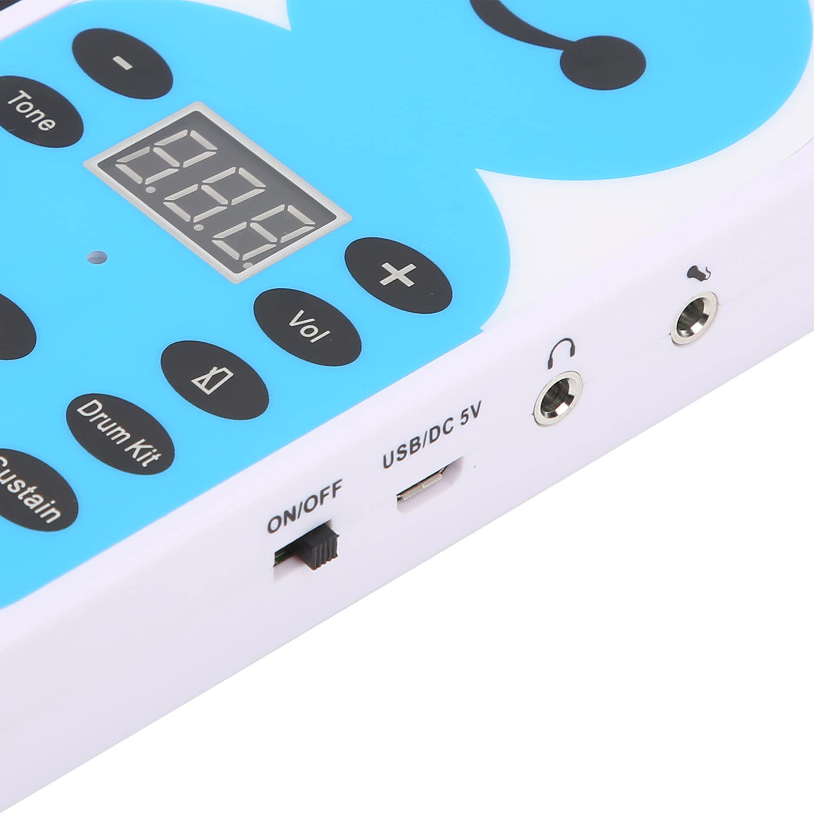Teclado Suave Piano Portátil Flexible Enrollable Arcoíris Juguete Electrónico para Niños Principiantes 49 Teclas