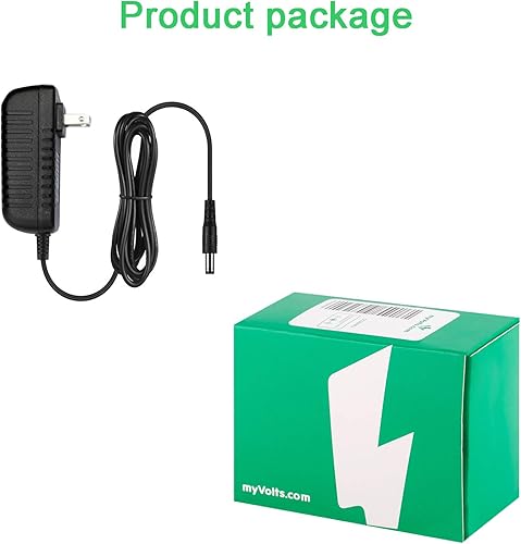 Miniatura 3 de MyVolts Adaptador de fuente de alimentación de 9 V compatible con Novation MiniNova Synth - Enchufe de EE. UU