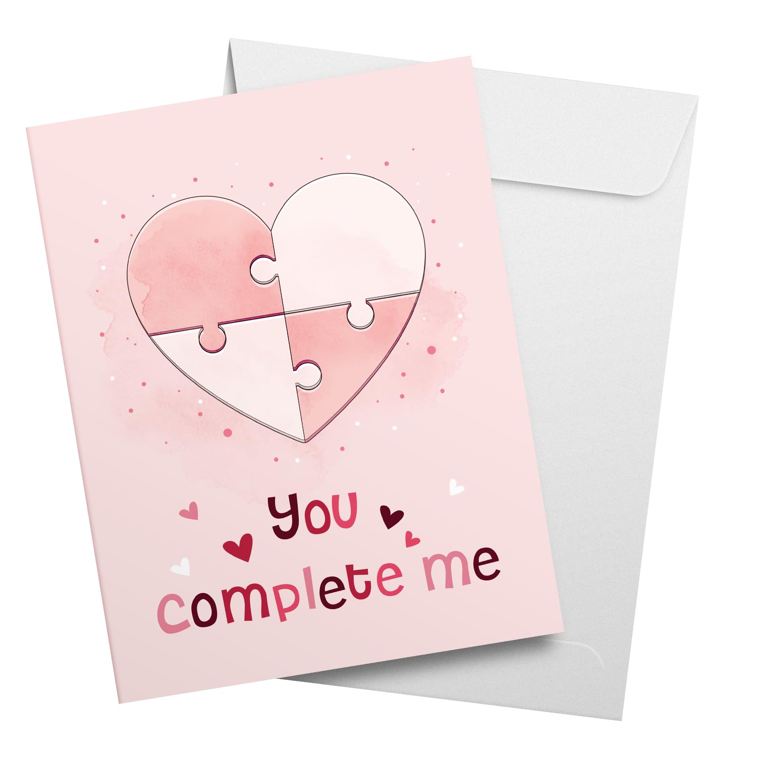 Snapklik.com : You Complete Me Big Valentines Day Greeting Cards And ...