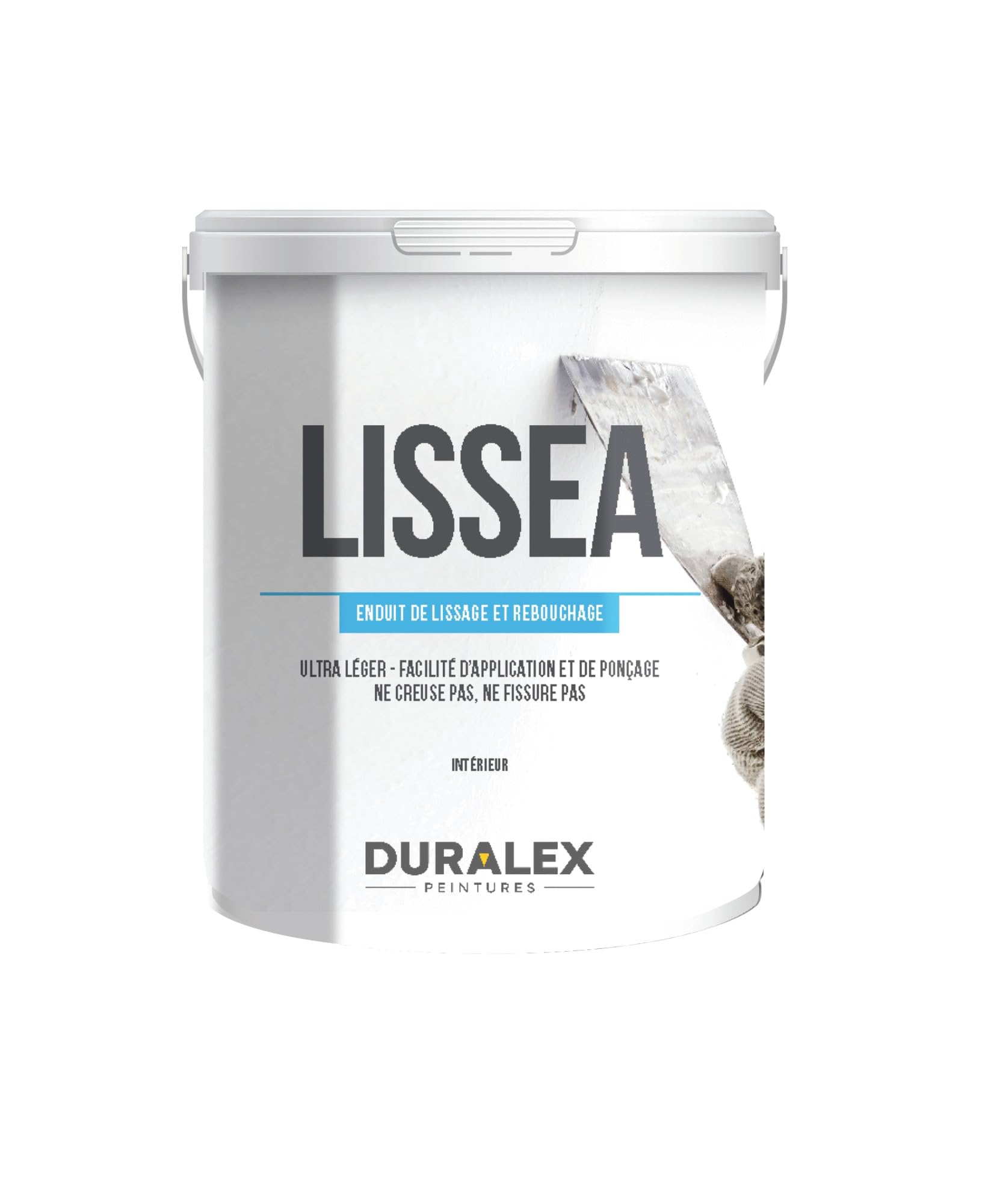 DURALEX - Enduit acrylique lissage et rebouchage 3L - DURALEX - 101100302